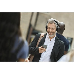 Jabra Audífonos Evolve2 75 MS, Inalámbrico, Bluetooth, USB