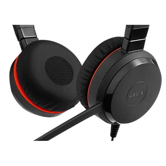 Jabra Diadema con Micrófono Evolve 30 II MS Stereo, Alámbrico, 0.9 Metros, USB, 3.5mm, Binaural, Negro