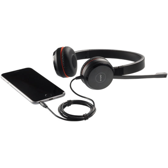Jabra Diadema con Micrófono Evolve 30 II MS Stereo, Alámbrico, 0.9 Metros, USB, 3.5mm, Binaural, Negro