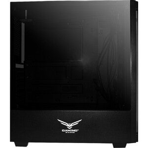 Gabinete Naceb Player, Midi-Tower, ATX/Micro-ATX/Mini-ITX, USB 2.0/3.0, sin Fuente, 3 Ventiladores Instalados, Negro