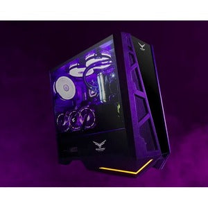 Gabinete Naceb COLOSUS, Full Tower, ATX/EATX/Micro-ATX/Mini-ITX, USB 3.0, sin Fuente, 3 Ventiladores Instalados, Negro