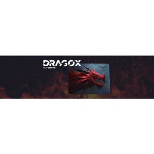 Mousepad Gamer Naceb Dragon X, 31.6 x 24cm, Multicolor