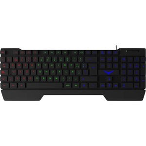 Kit de Teclado y Mouse Naceb Fallen, Alámbrico, USB, Negro (Español)